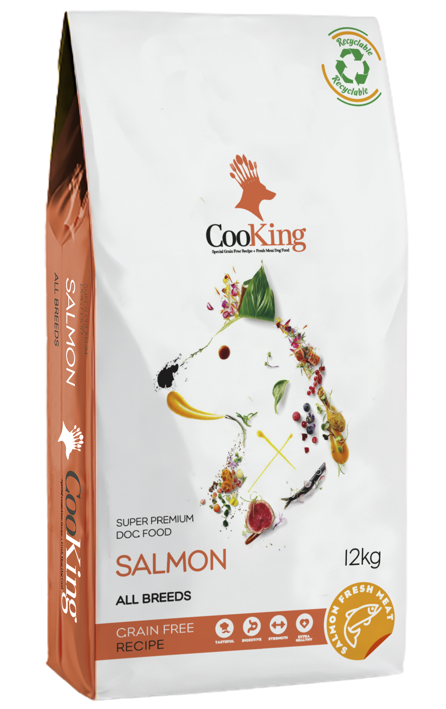Cooking Perro Salmon All Breeds Grain Free 12 kg