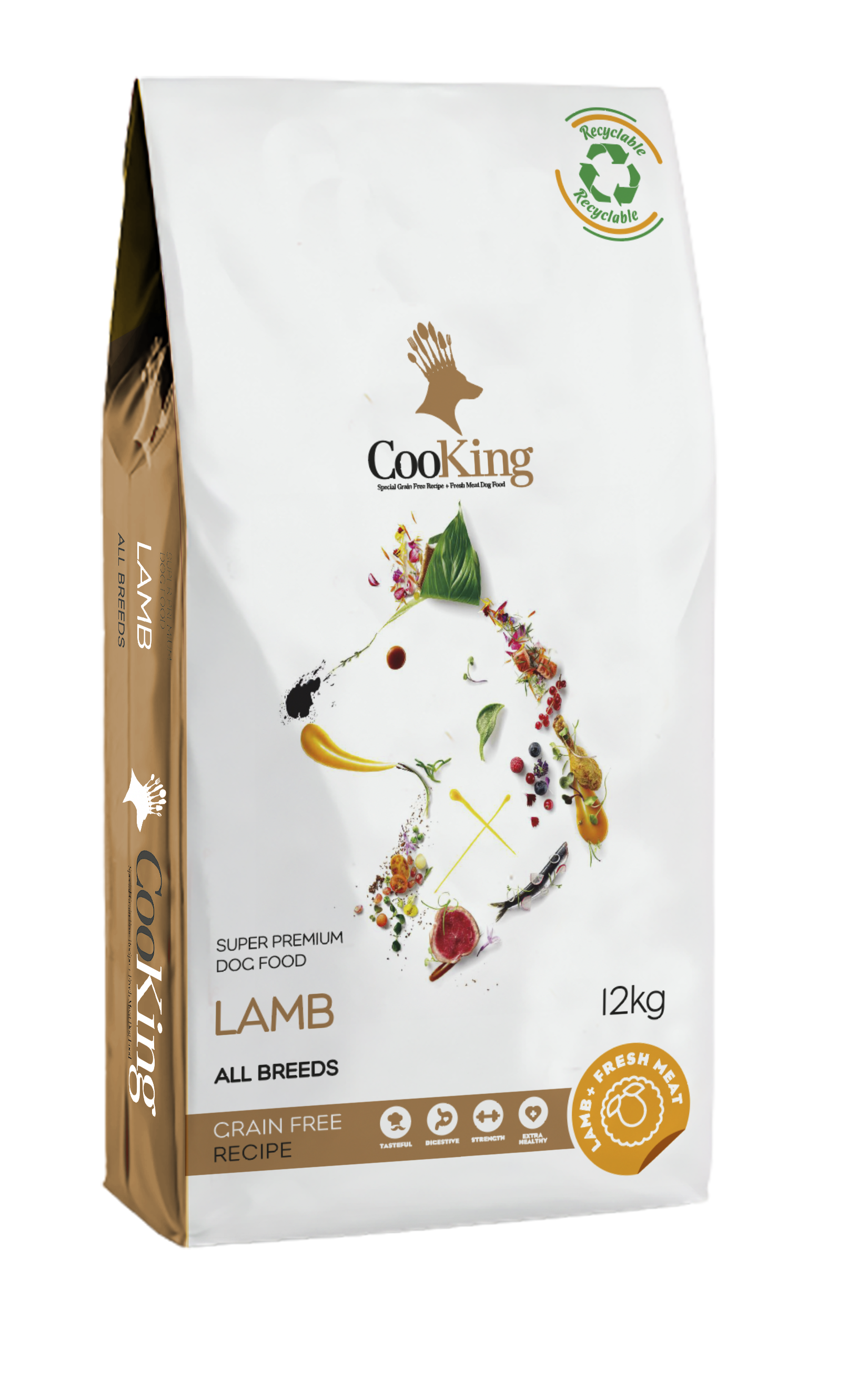 CooKing Lamb All Breeds Grain Free 12 kg