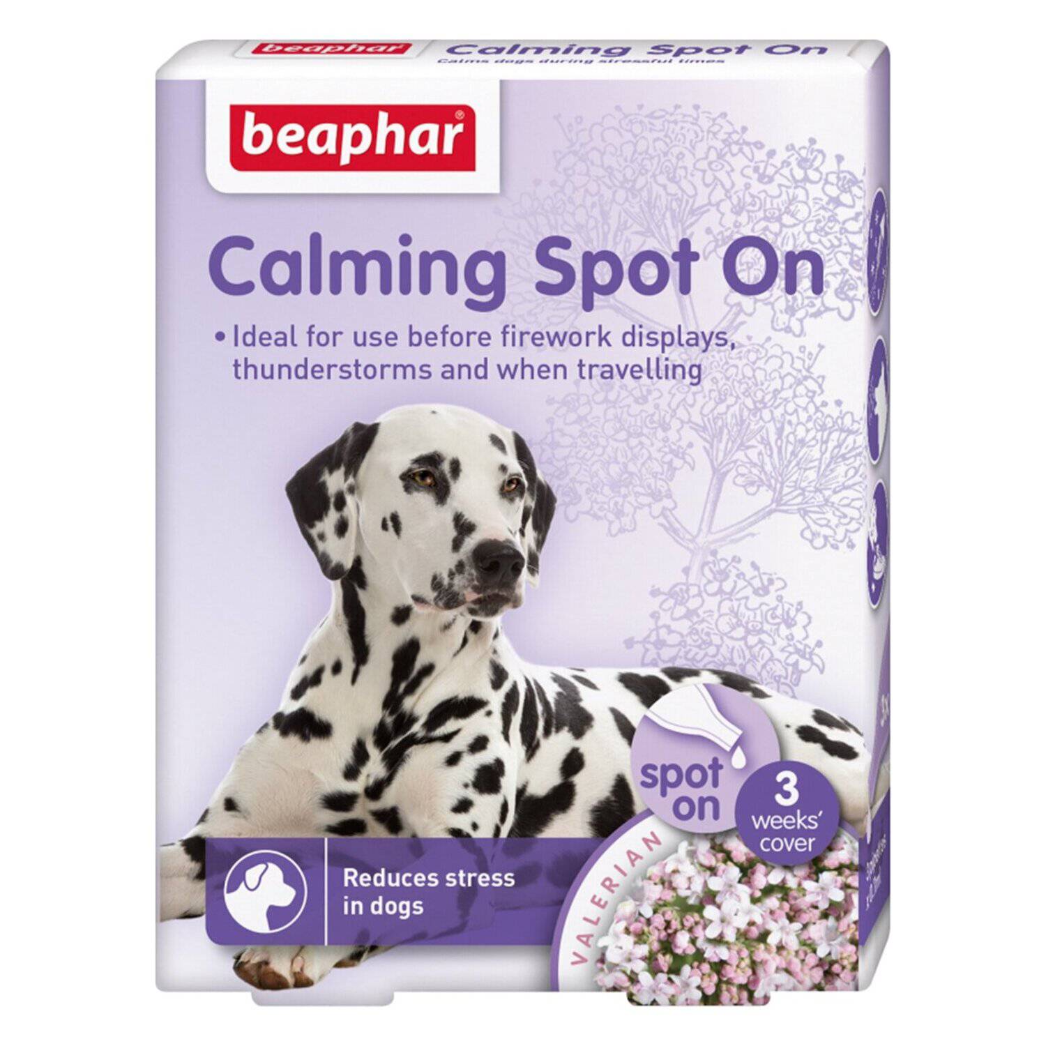 X3 Pipetas Calming Spot para Perros | Reducción Estrés y Ansiedad