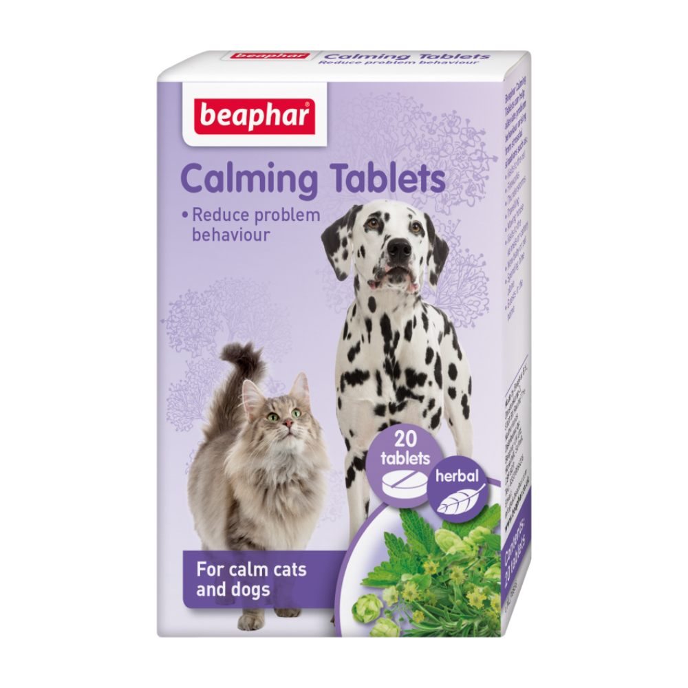 Tabletas Calmantes Calming x20 Comprimidos para Perros y Gatos | Reducción Estrés y Ansiedad