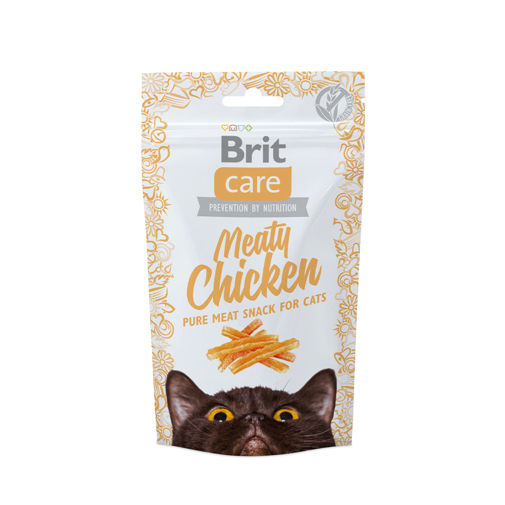 Brit Care Cat Snack Meaty - Chicken