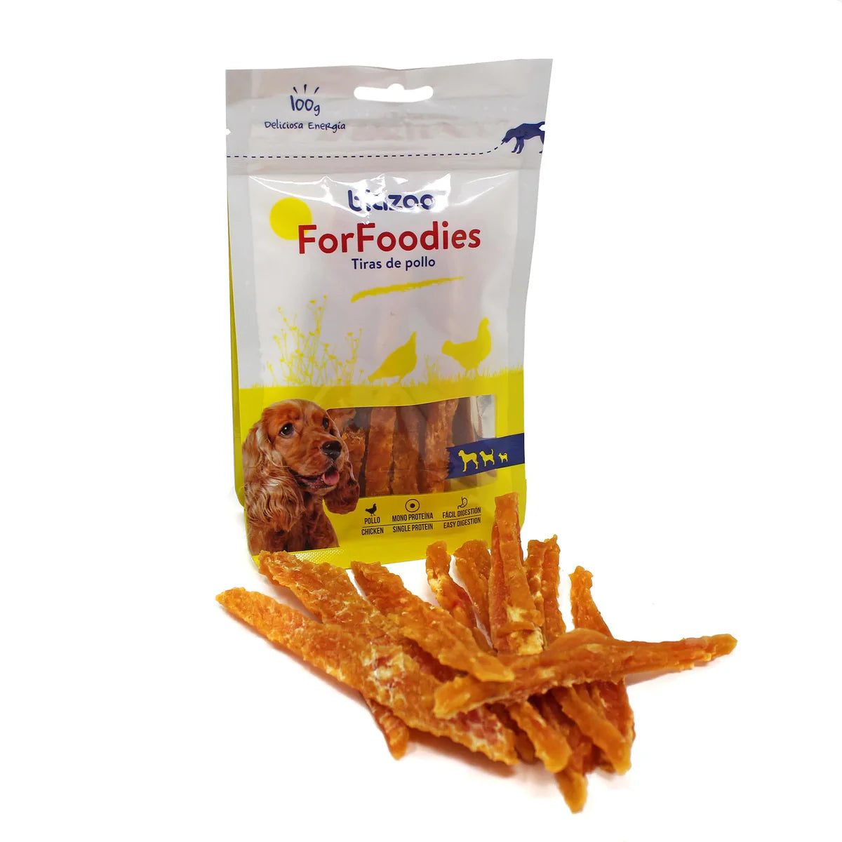 Alimento Cooking Perro Adulto Pollo 12 kg + Tiras de Pollo Biozoo 100 gr