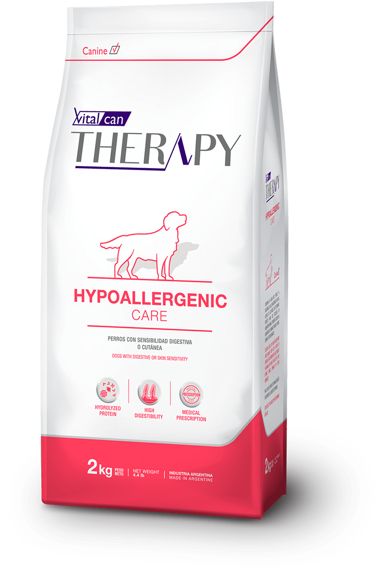Alimento Vitalcan Therapy Canino Hypoallergenic Care 2 kg