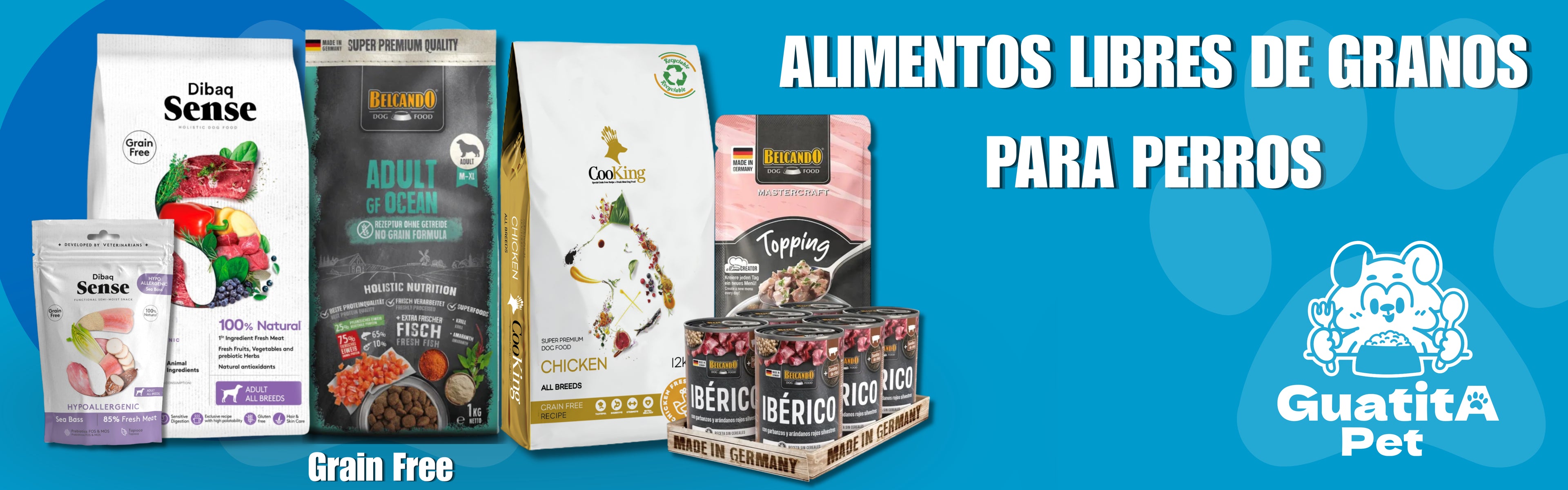 Alimentos Libres de Granos Grain Free Perros