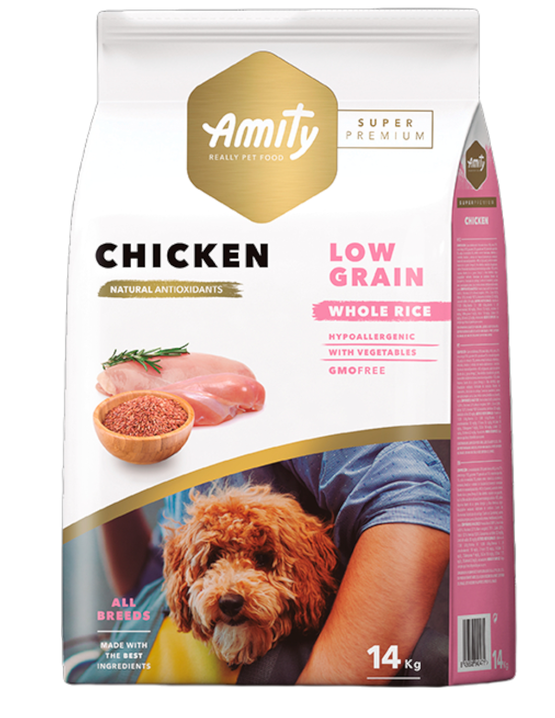 Amity Super Premium Perro Adulto Chicken Low Grain 14 kg