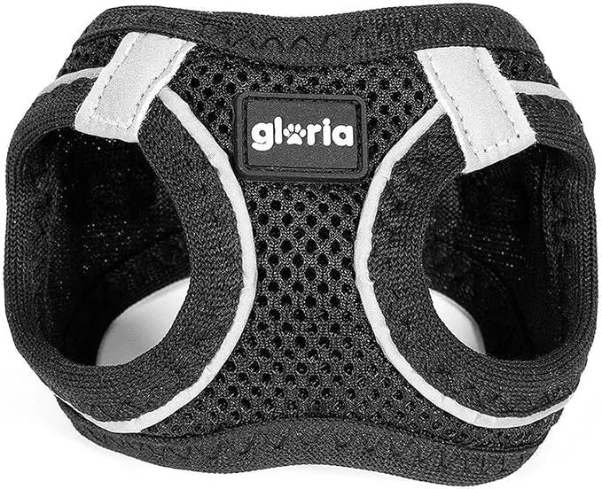 Arnés Air Mesh Trek Star Negro para Perros (Todas las tallas)