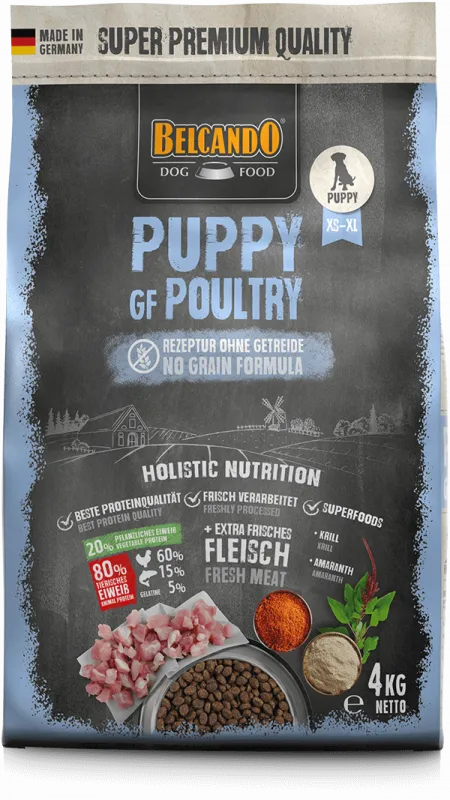 Belcando  Perro Cachorro Puppy  GF Poultry 4 kg