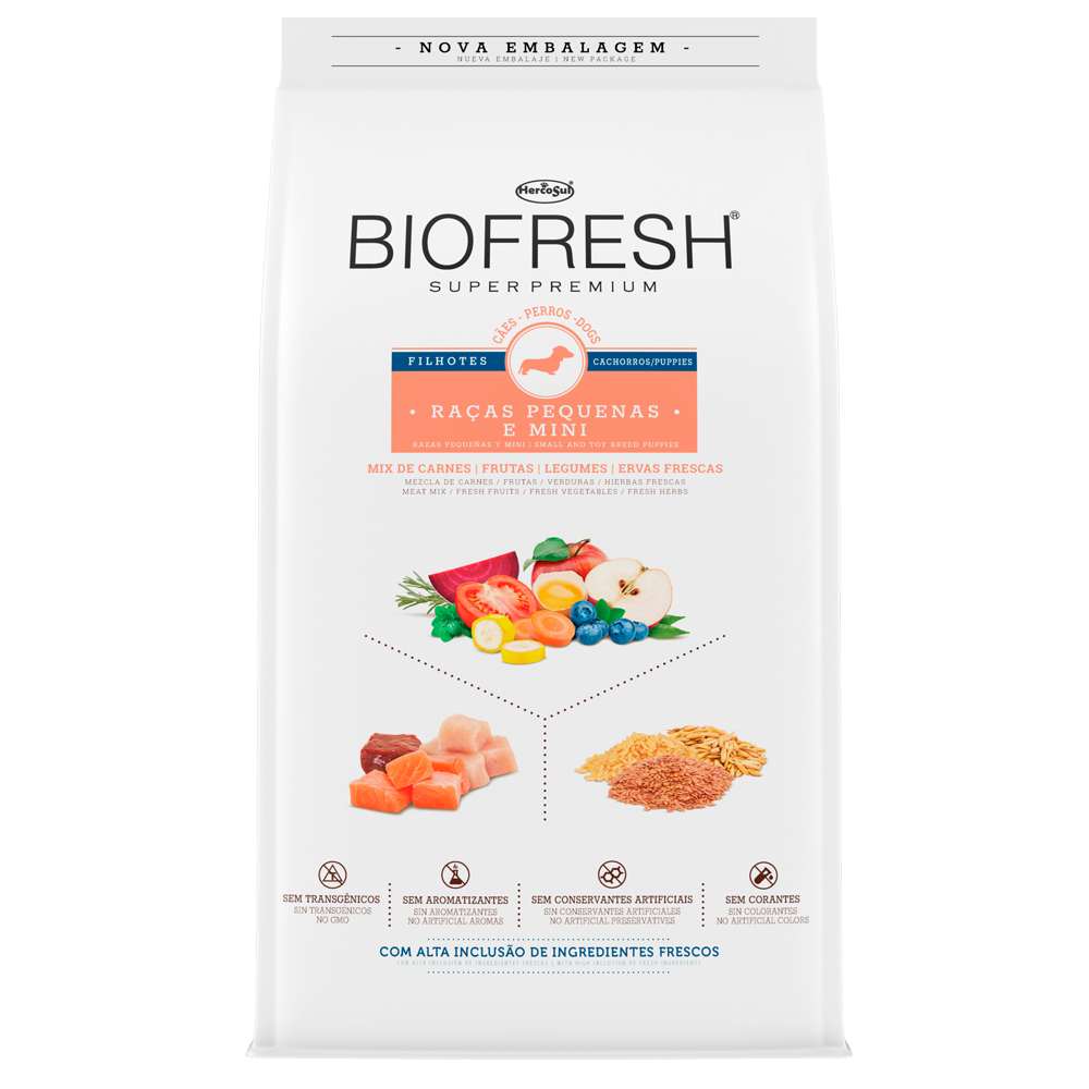 Biofresh Cachorros Razas Pequeñas y Mini 3 kg