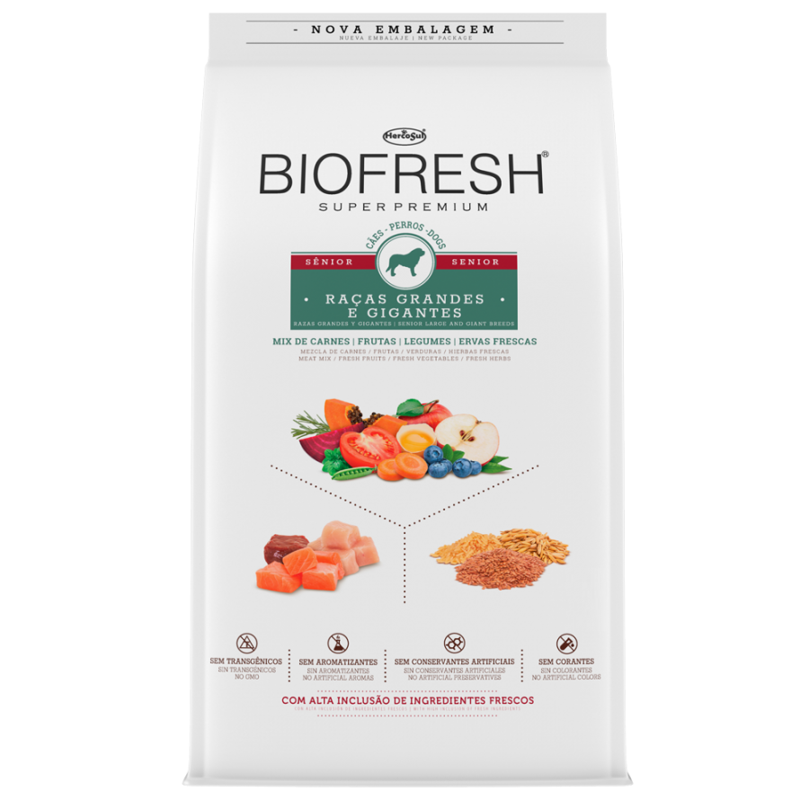 Biofresh Senior Razas Grandes y Gigantes 15 Kg