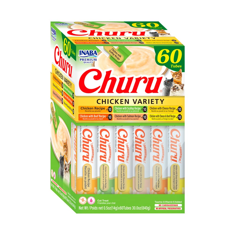 Churu Box variedades de pollo (60 tubos)