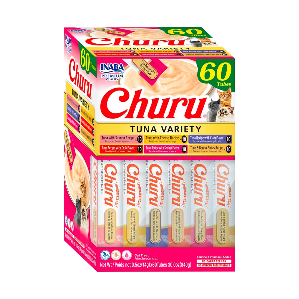 Churu Box variedades de atún (60 tubos)
