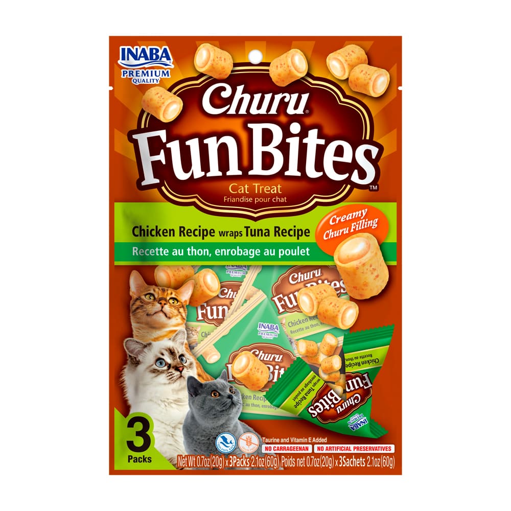 Churu Fun Bites Sabor Pollo con Atún 60 gr