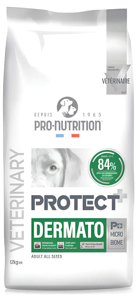 Pro-Nutrition Protect Dermato Perro 12 kg - Guatita Pet