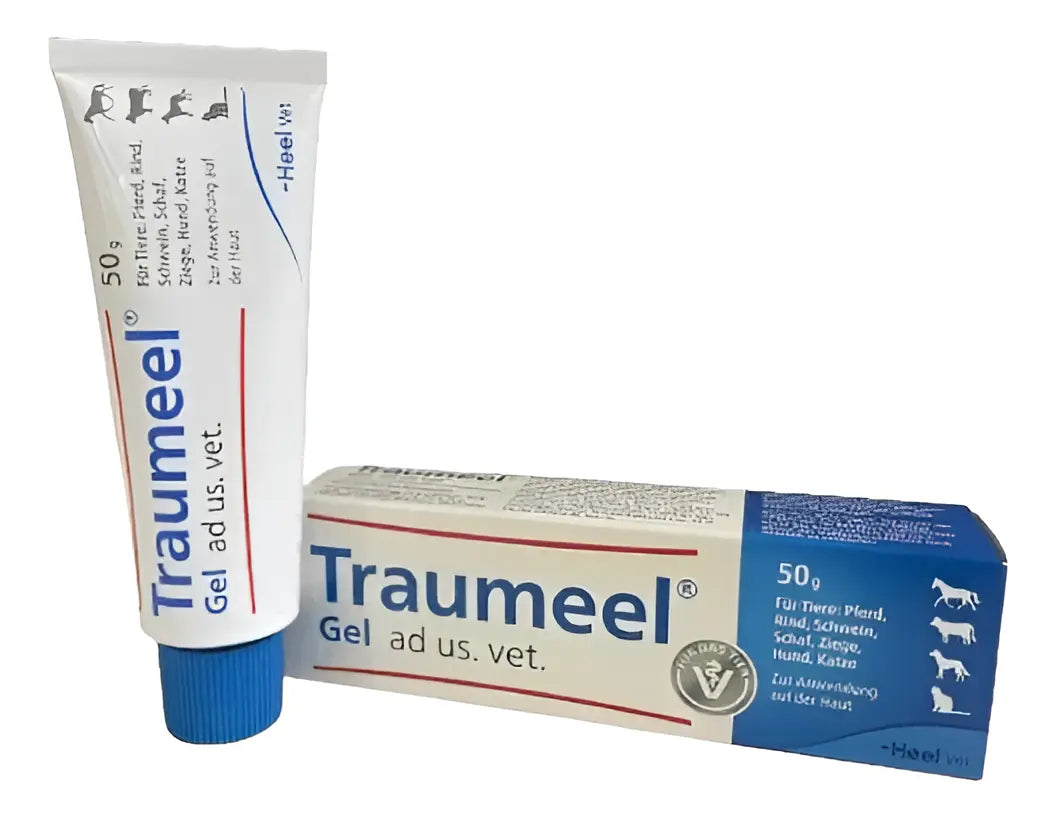 Gel Natural Traumeel 50g Para Perros y Gatos | Antiinflamatorio Hinchazón Dolor