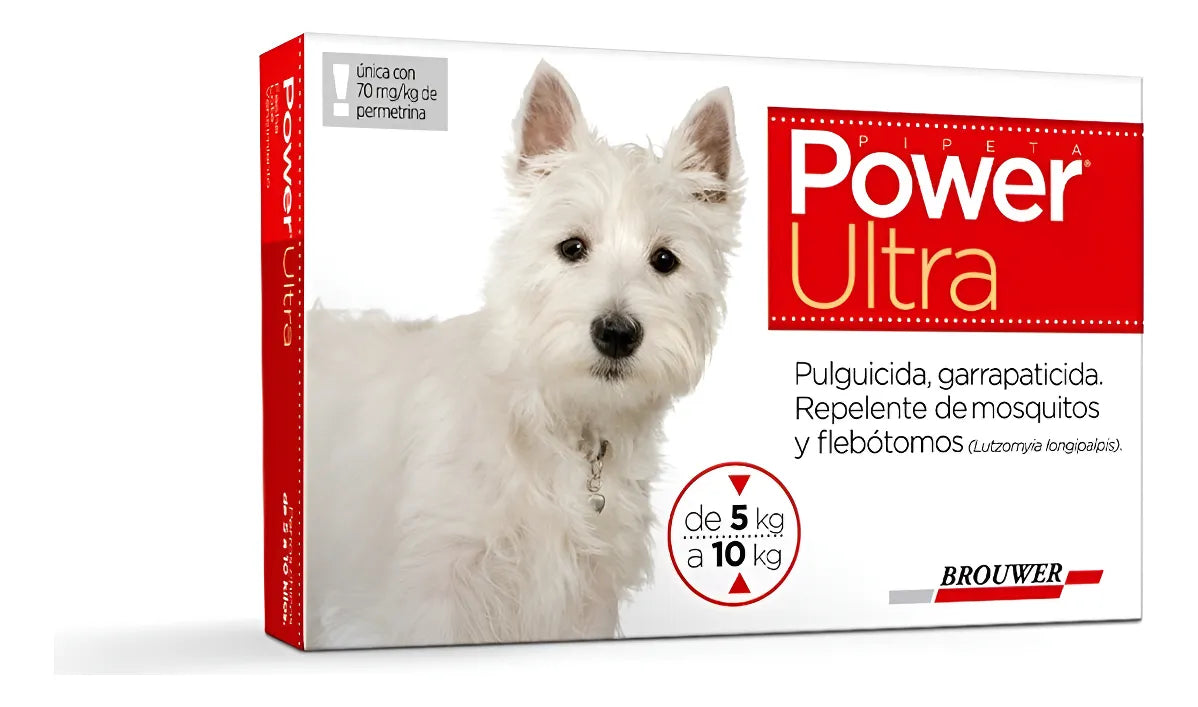 Power Ultra Perro 5 A 10 kg Pipeta 1.75 ml