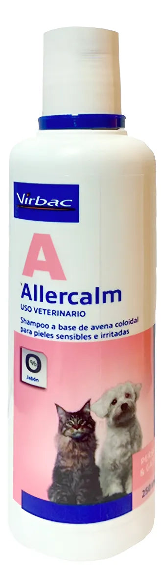 Shampoo Allercalm 250 ml Para Perros y Gatos