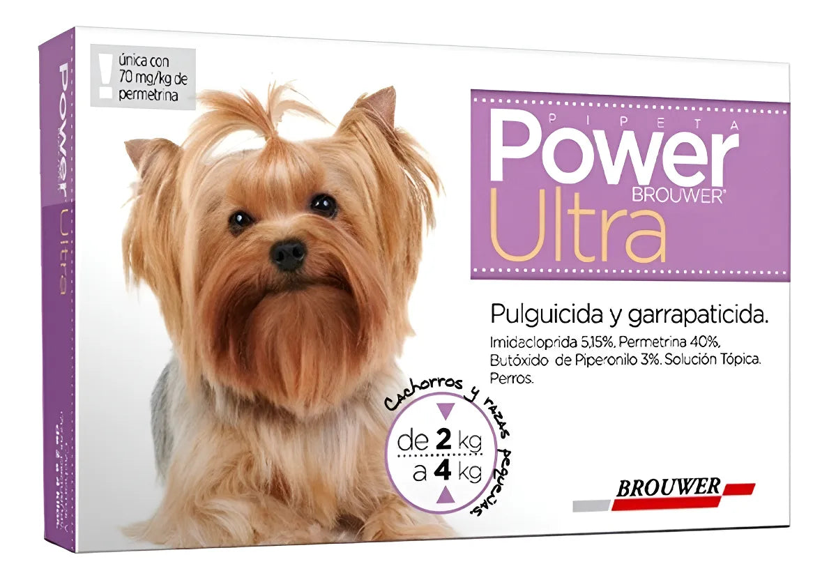 Power Ultra Perro 2 a 4 kg Pipeta 0.70 ml