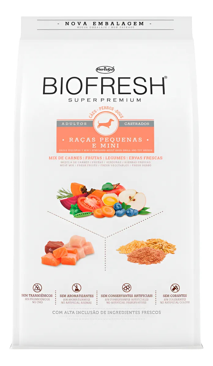 Biofresh Adultos Castrados Razas Pequeñas y Mini 3 kg
