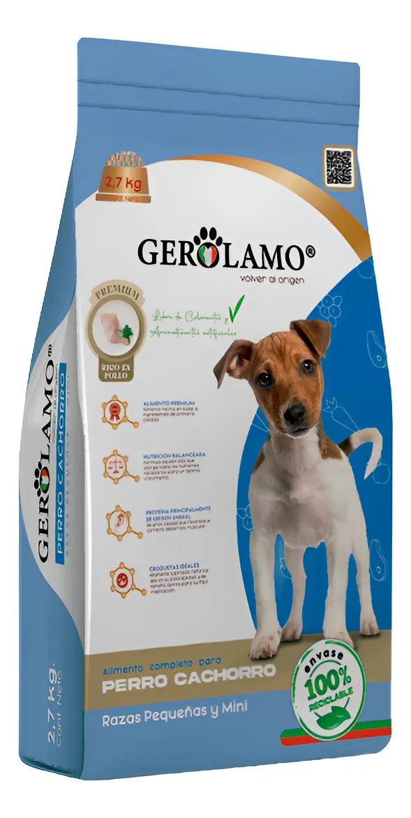 Gerolamo Perro Cachorro Razas Pequeñas y Mini 2.7 kg