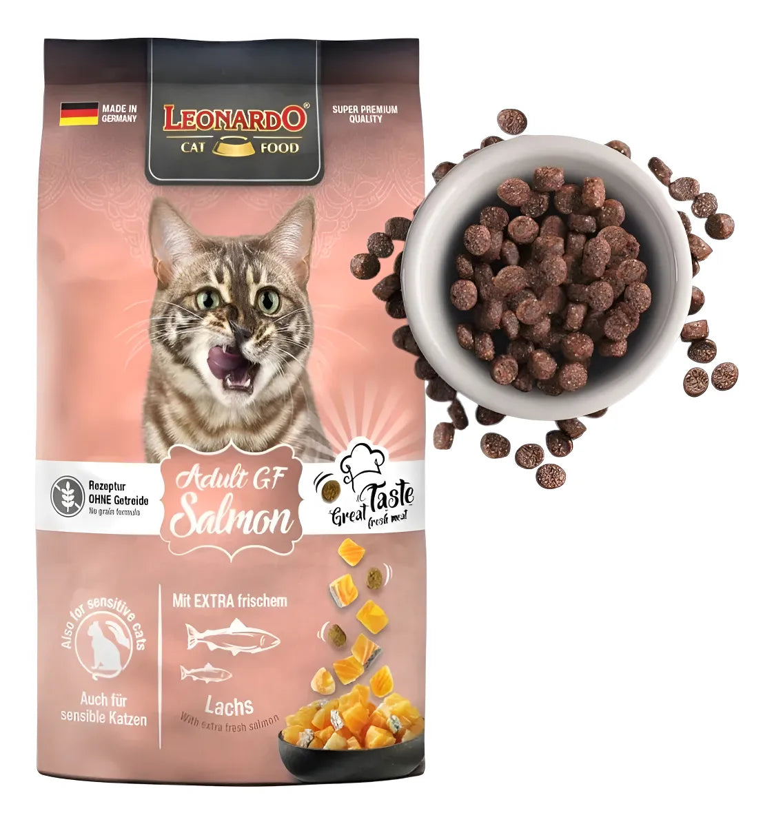 Leonardo Gato Adult GF Salmon 7.5 kg