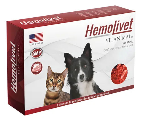 Hemolivet 30 Comprimidos | Antianémico