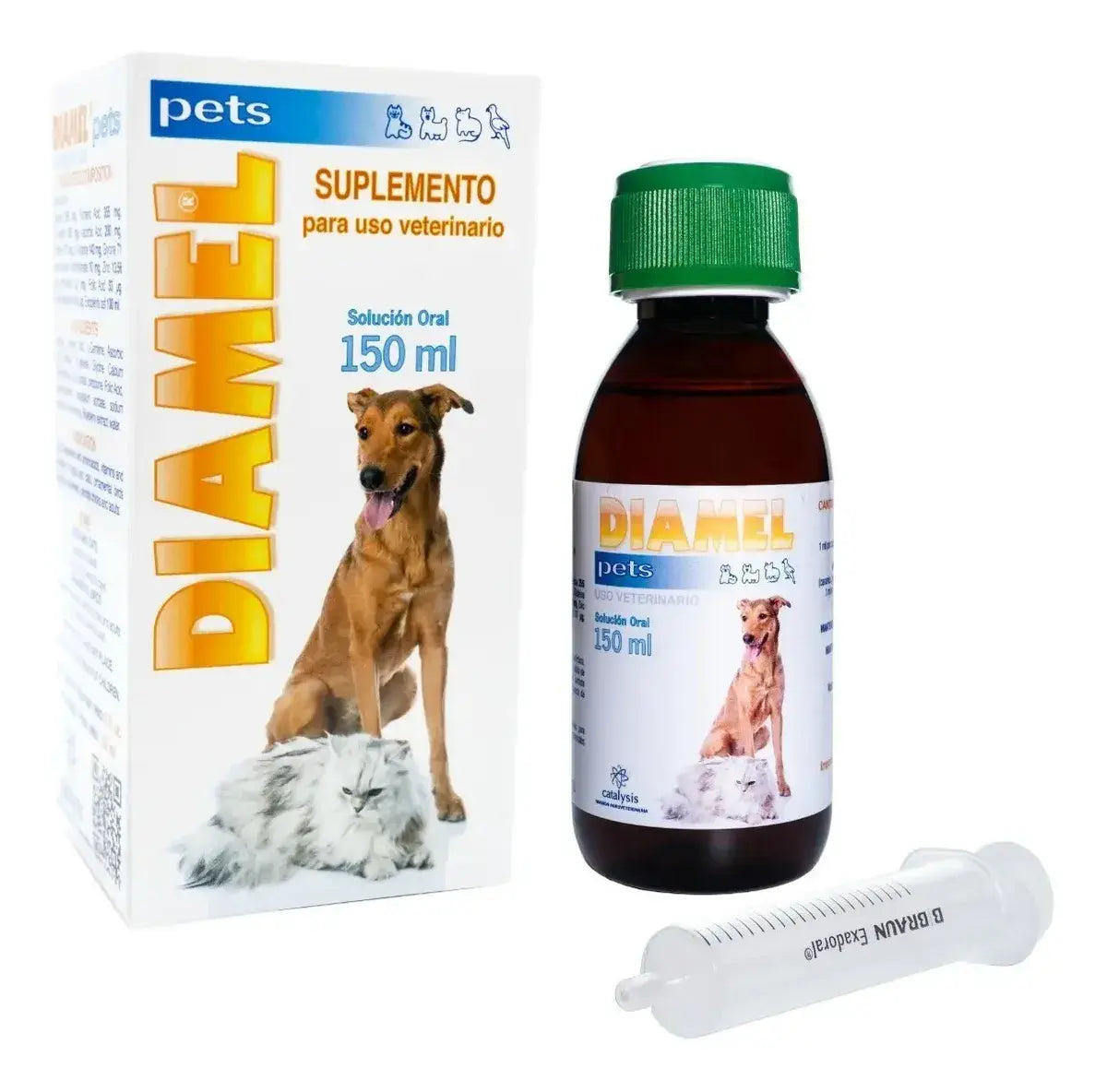 Diamel Pets Oral 150 ml | Suplemento Diabetes Perros y Gatos