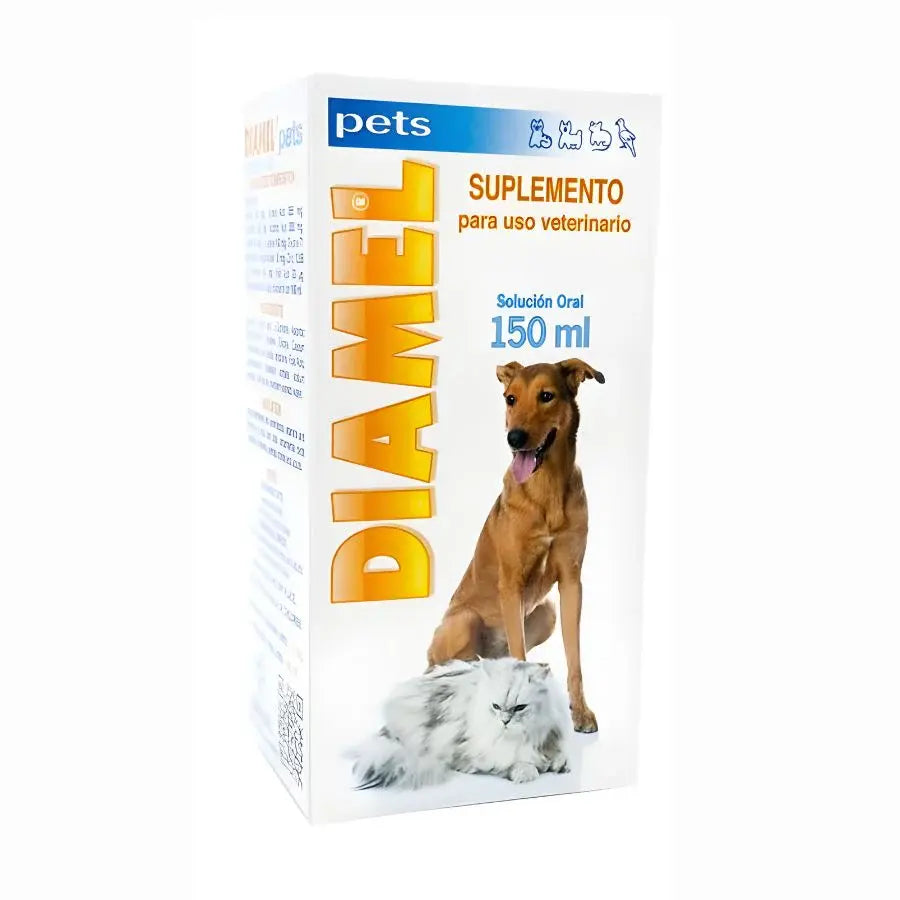 Diamel Pets Oral 150 ml | Suplemento Diabetes Perros y Gatos