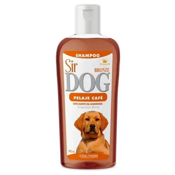 Sir Dog Shampoo Pelaje Café Perros 390 ml