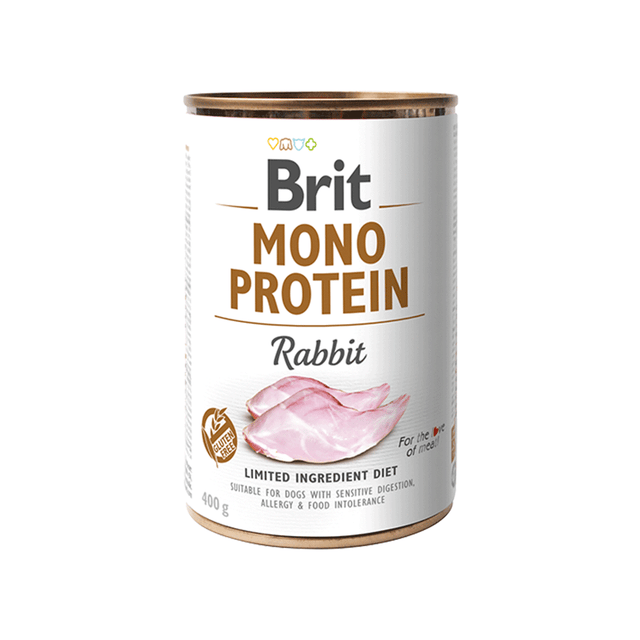 Lata Brit Mono Protein Rabbit 400 gr