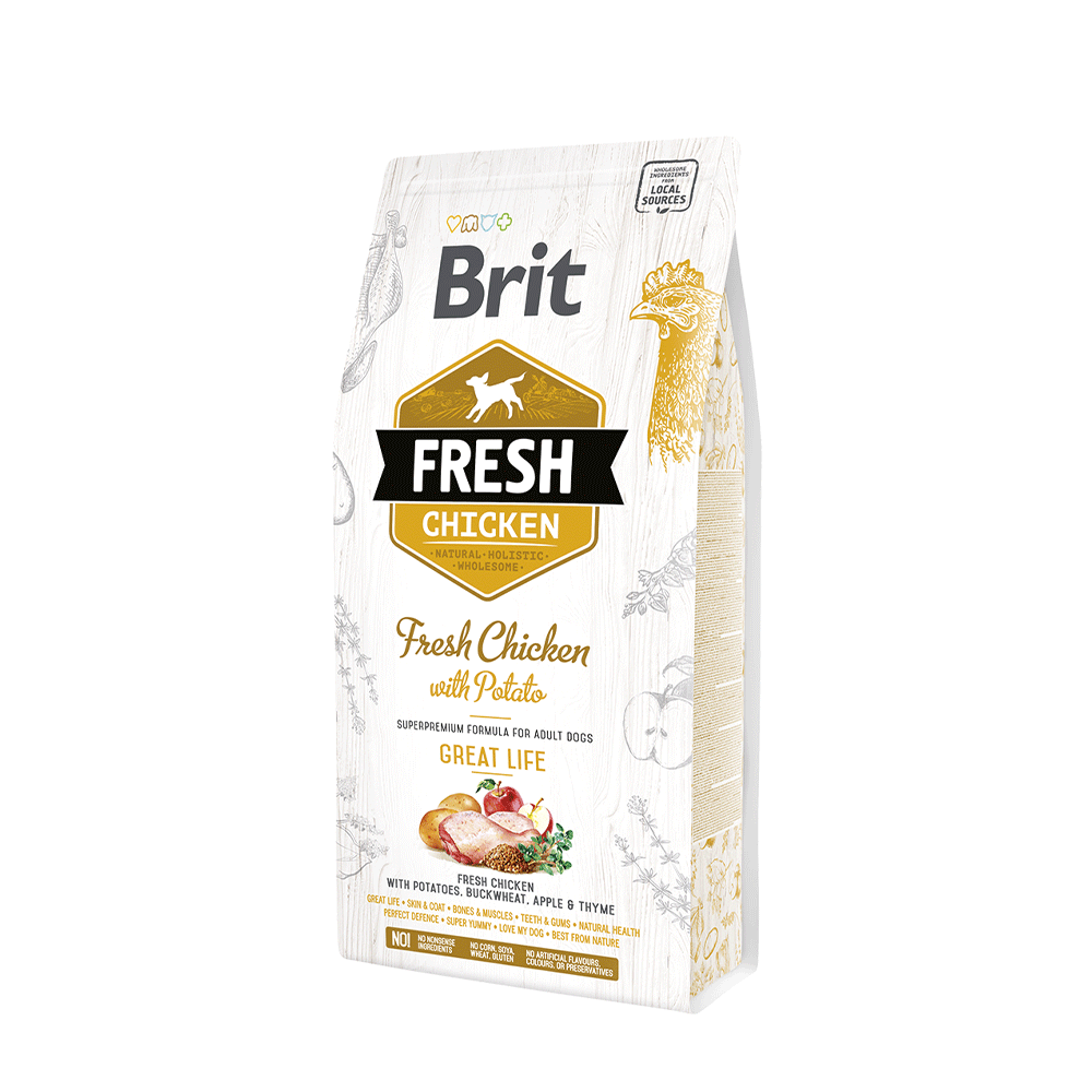 Brit Fresh Chicken with Potato Adulto 12 kg