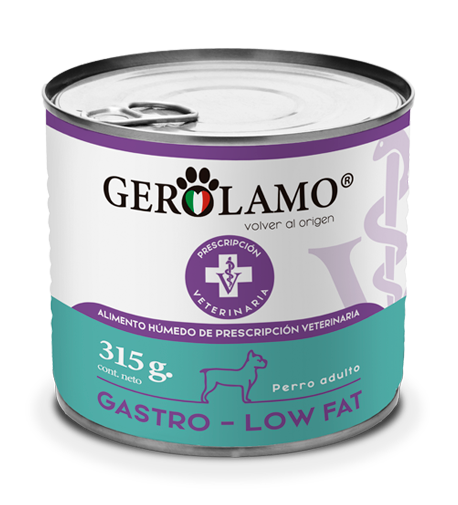 Lata Paté Gerolamo Perro Gastro – Low Fat 315 gr