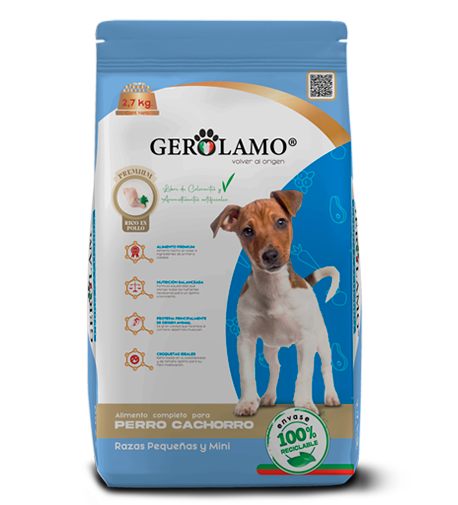 Gerolamo Perro Cachorro Razas Pequeñas y Mini 2.7 kg