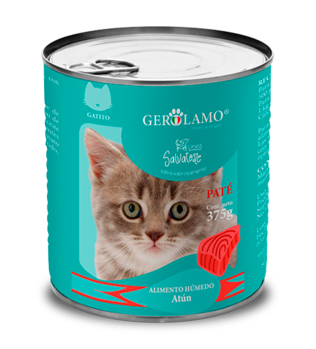 Gerolamo Salvatore Paté para Gatito Atún 375gr