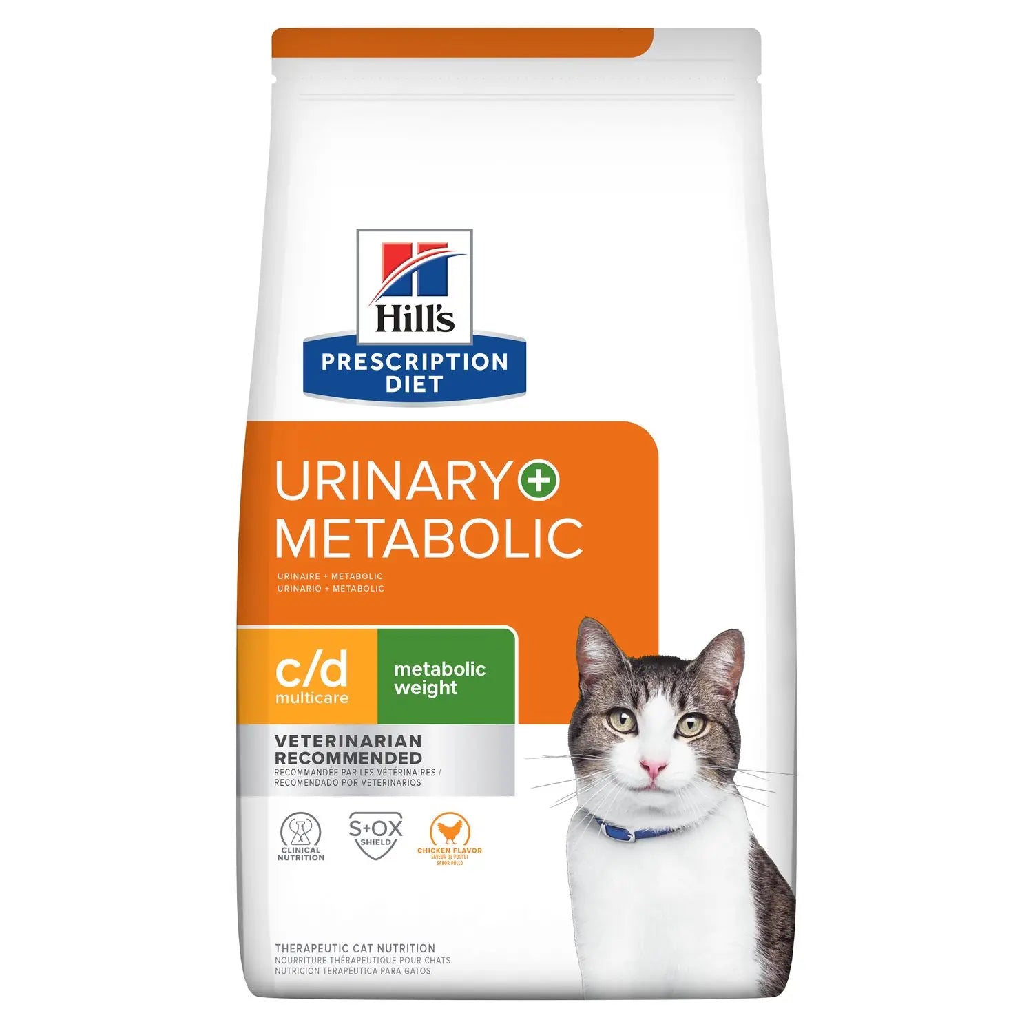Hills Prescription Diet C/D Urinary + Metabolic Weight 2.9 kg Gatos