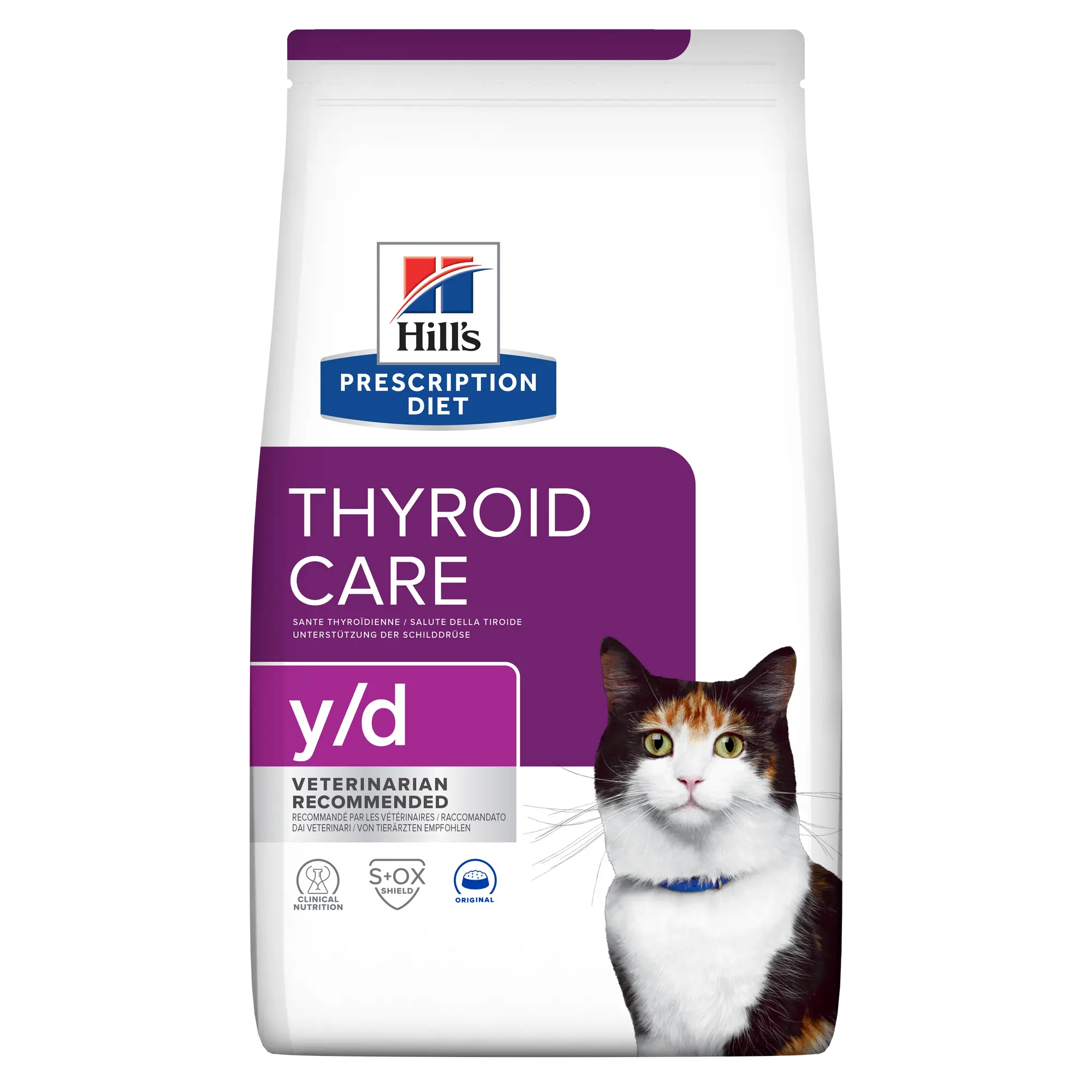Hills Prescription Diet Thyroid Care Y/D Gatos 1.81 kg
