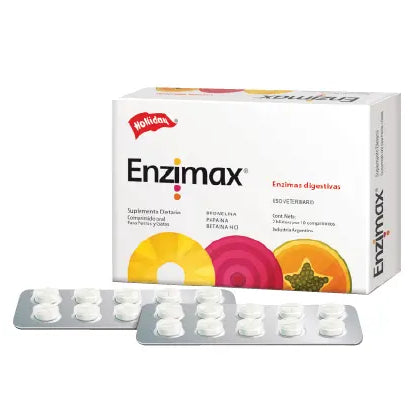 Holliday Enzimax 20 Comprimidos | Suplemento Digestivo Perros y Gatos
