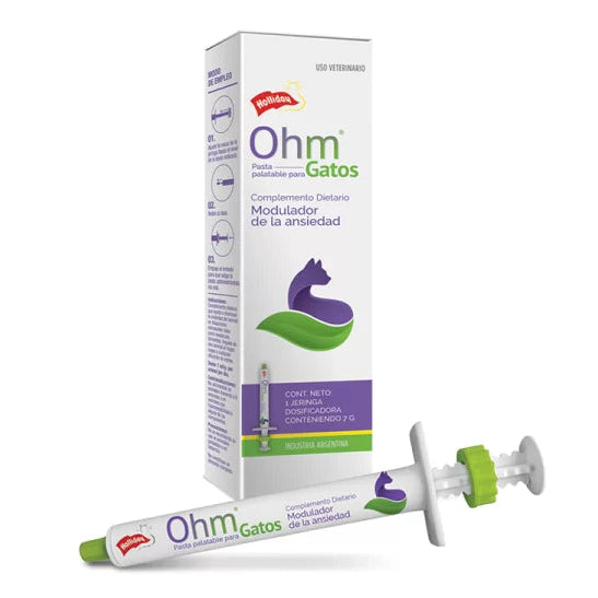 Holliday OHM Pasta 7g Modulador Ansiedad Gatos