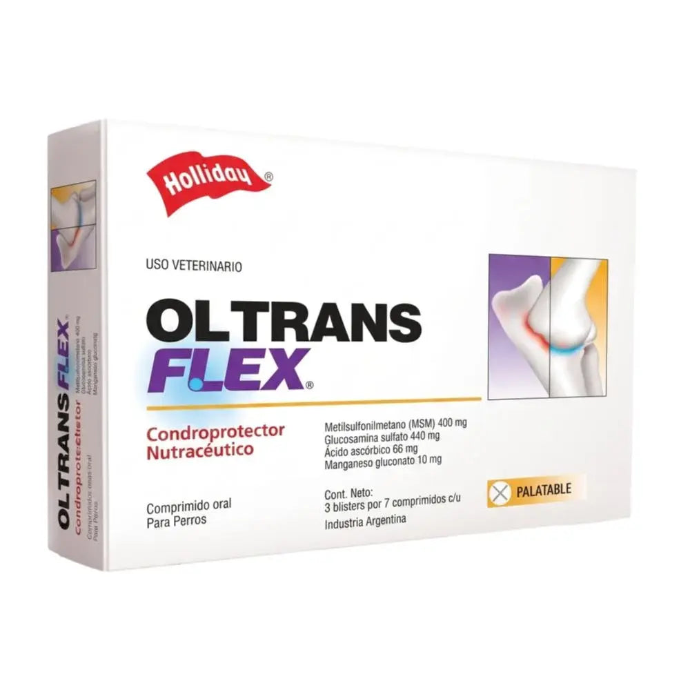 Holliday Ol-Trans Flex 21 Comprimidos | Condoprotector Perros