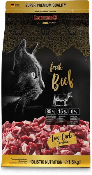 Leonardo  para Gato Fresh Beef  1.5 kg
