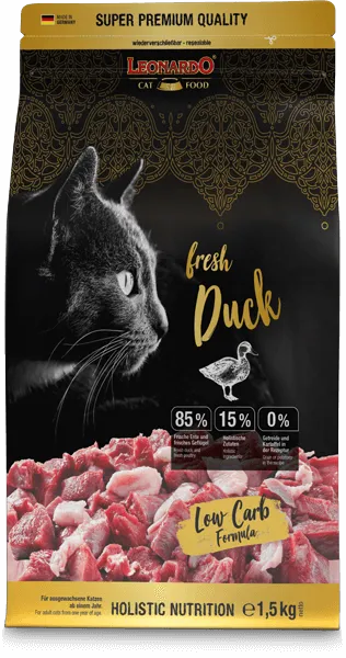 Leonardo  para Gato Fresh Duck 1.5 kg