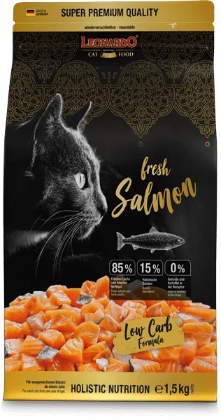 Leonardo  para Gato Fresh  Salmon 1.5 kg