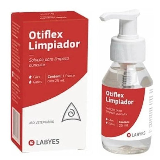 Otiflex 100 ml Limpiador Oídos | Solución Ótica Para Perros Y Gatos - Guatita Pet