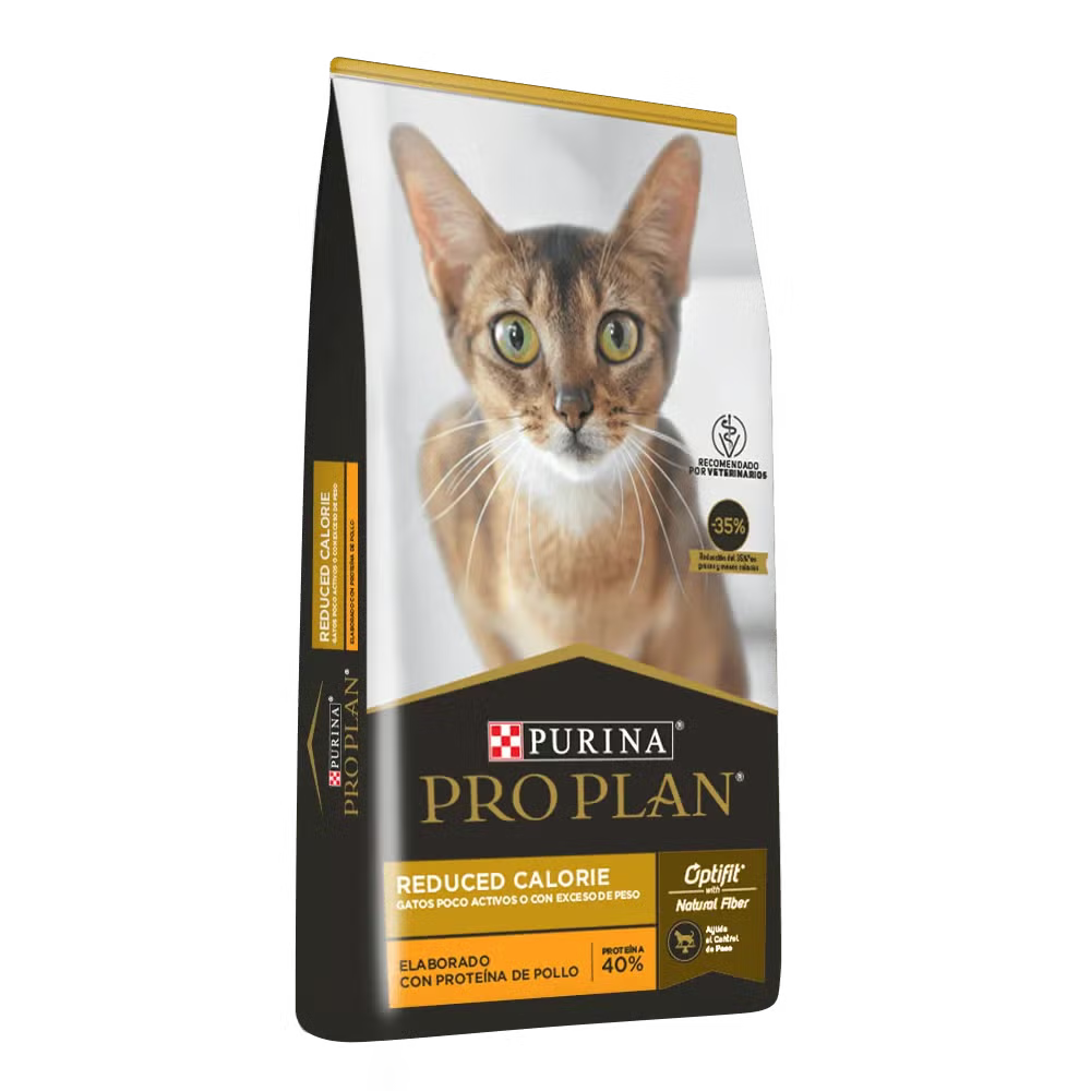 Pro Plan® reduced calorie gatos poco activos o con exceso de peso