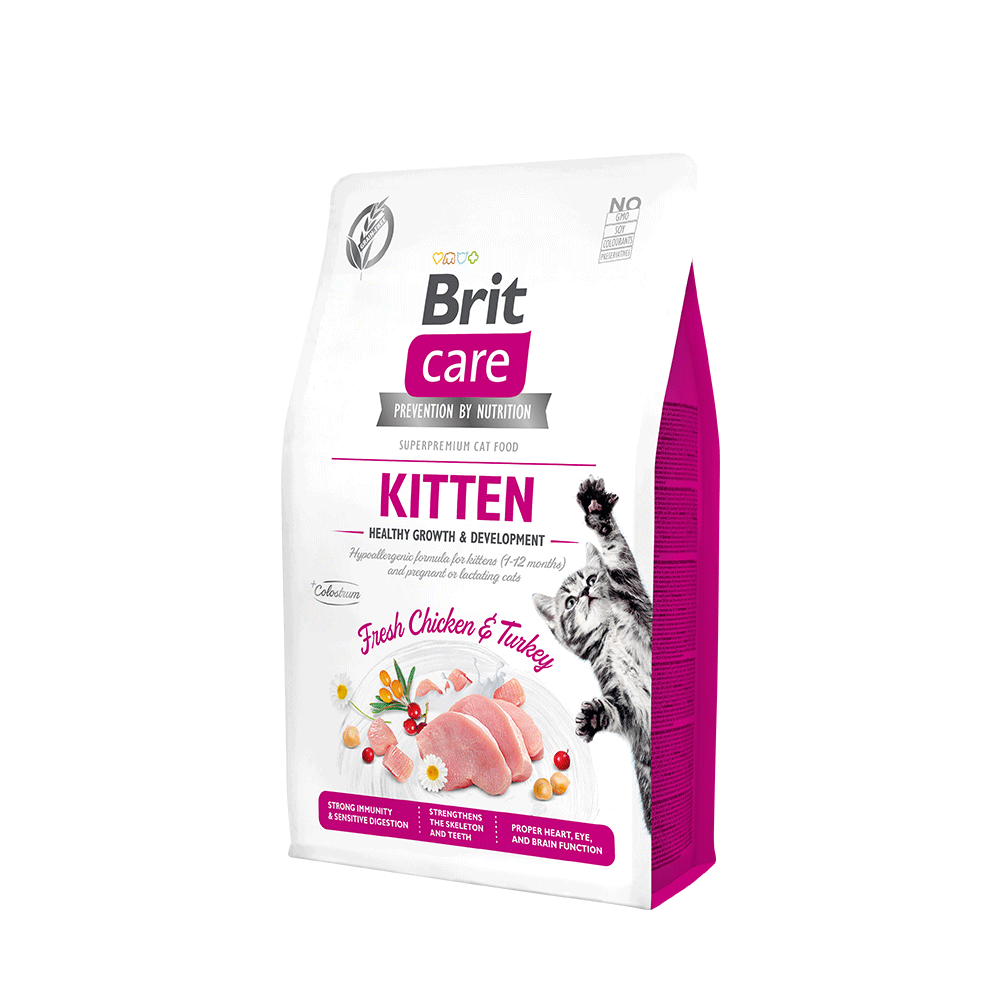 Brit Care Cat Kitten - Fresh Chicken & Turkey 7KG