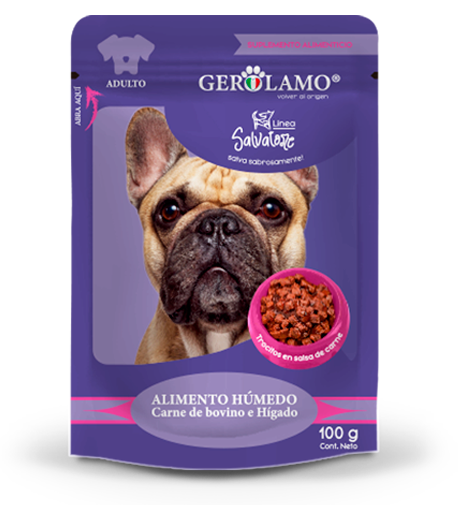 Gerolamo Salvatore Pouch Adulto Carne 100gr