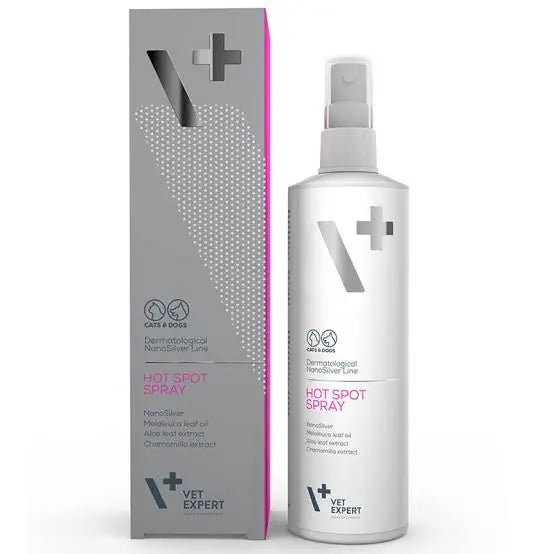Vet Expert Hot Spot Spray 100 ml | Cuidado Piel Perros y Gatos