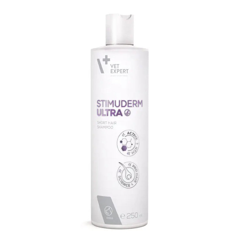 Vet Expert StimuDerm Ultra Short Hair Shampoo 250 ml Perros