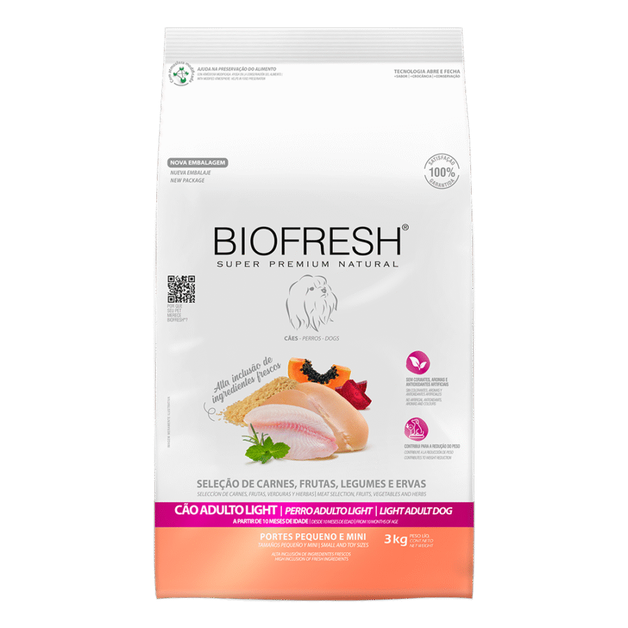 Biofresh Perros Adultos Light Razas Pequeñas y Mini 3 kg