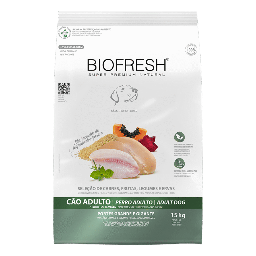 Biofresh Adultos Razas Grandes y Gigantes 15 kg