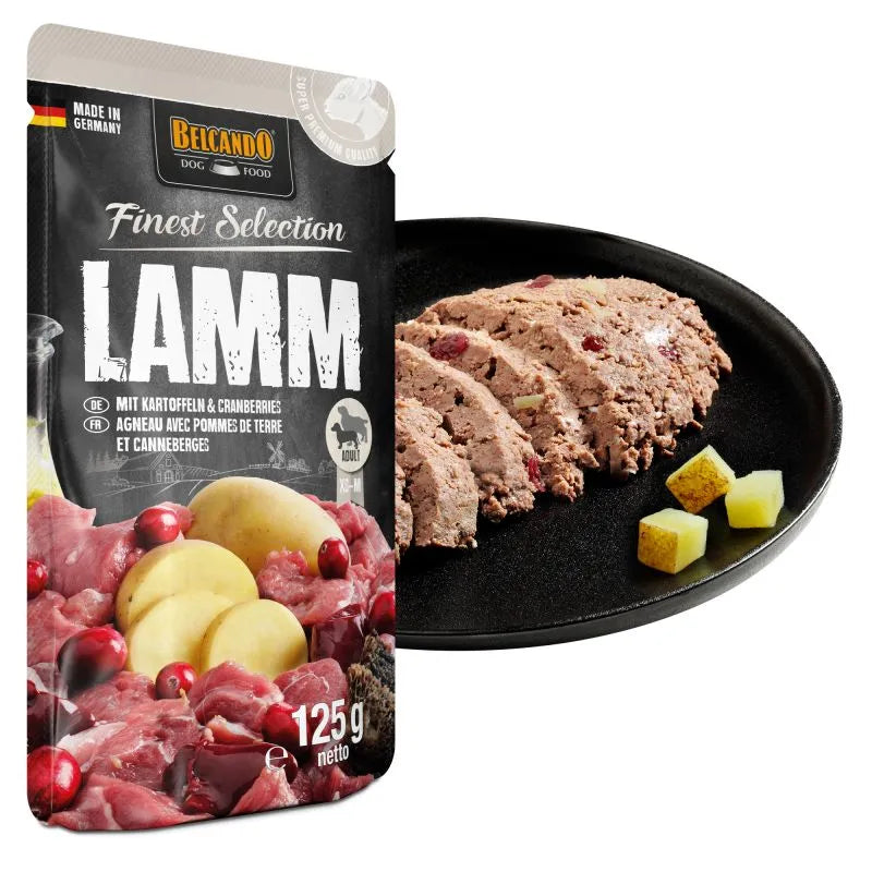 Sobre Belcando Sabor Cordero con Papas y Arándanos 125 gr - Guatita Pet